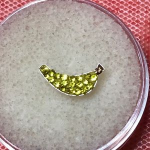 Origami Owl Rhinestone Banana Charm